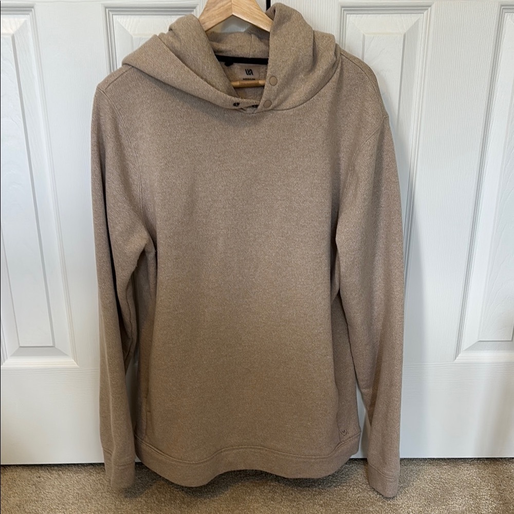 VRST men’s Pullover Hoodie beige tan size medium